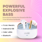 JAZZ BOSS – White and Metallic Gold 4